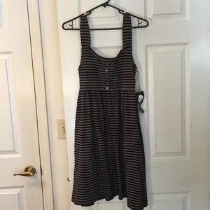Element striped tank dress Y2K